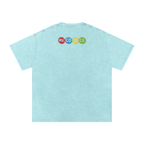 Twisted - Snow Washed Oversized Cotton T-Shirt