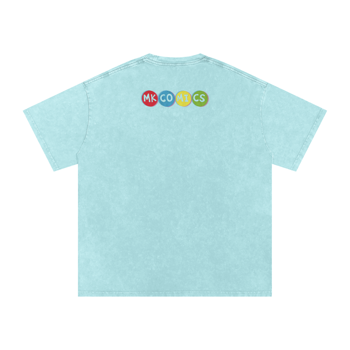 Twisted - Snow Washed Oversized Cotton T-Shirt