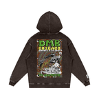 The Crappening -  Snow Washed Loose Cotton Hoodie