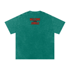 Welcome to the Jungle - Snow Washed Oversized Cotton T-Shirt