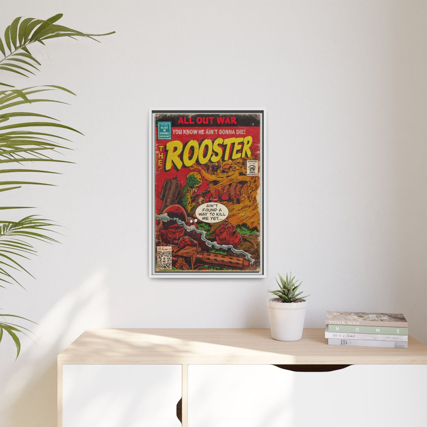 Alice In Chains - Rooster - Gallery Canvas Wraps, Vertical Frame