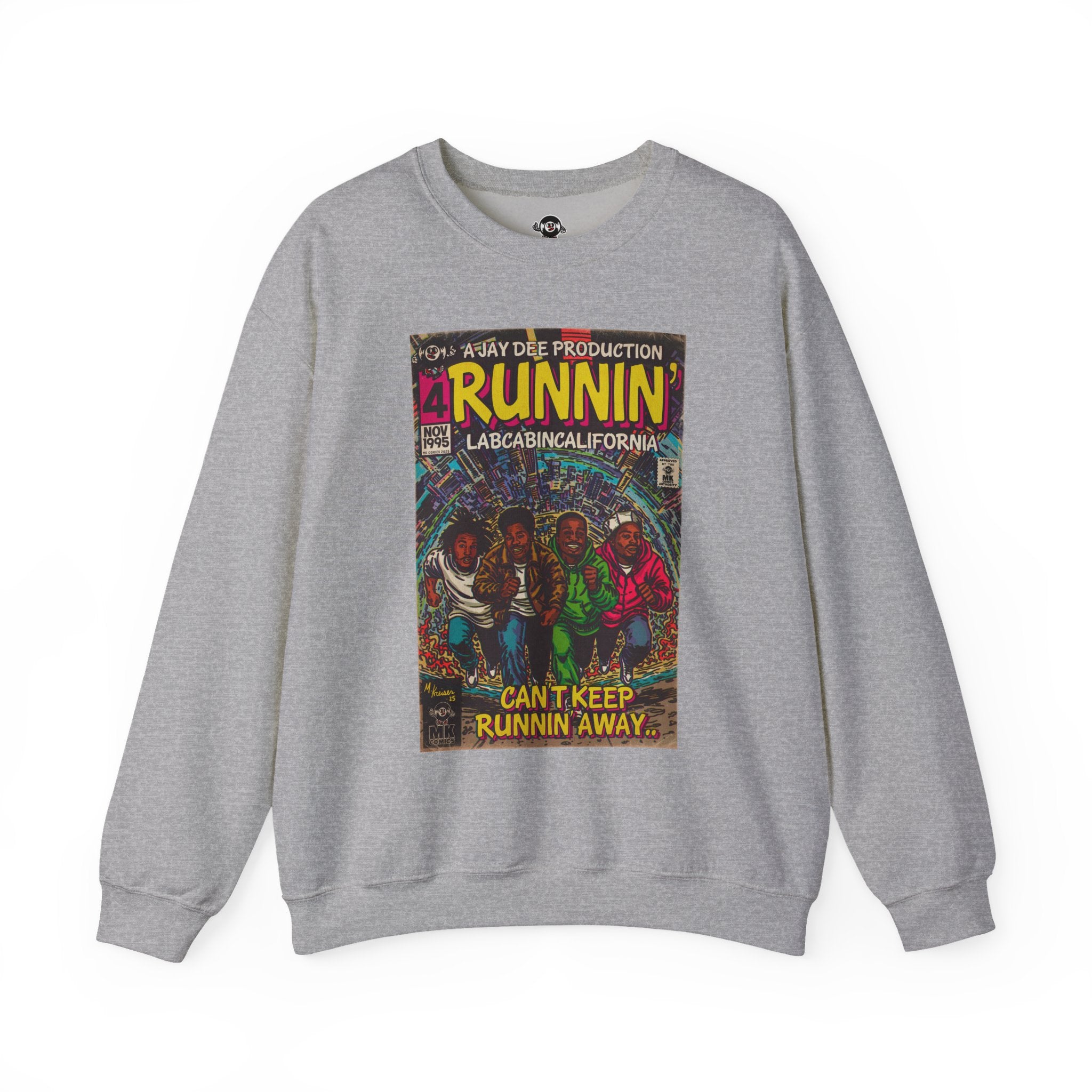 Runnin' - Unisex Heavy Blend™ Crewneck Sweatshirt