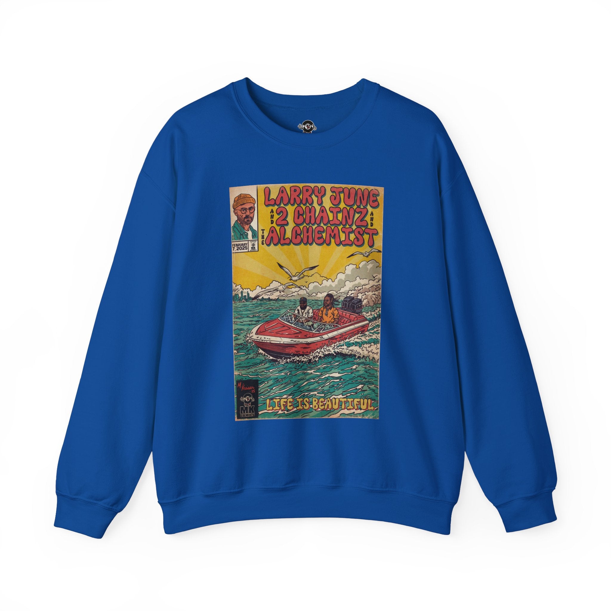 Life is Beautiful - Unisex Heavy Blend™ Crewneck Sweatshirt