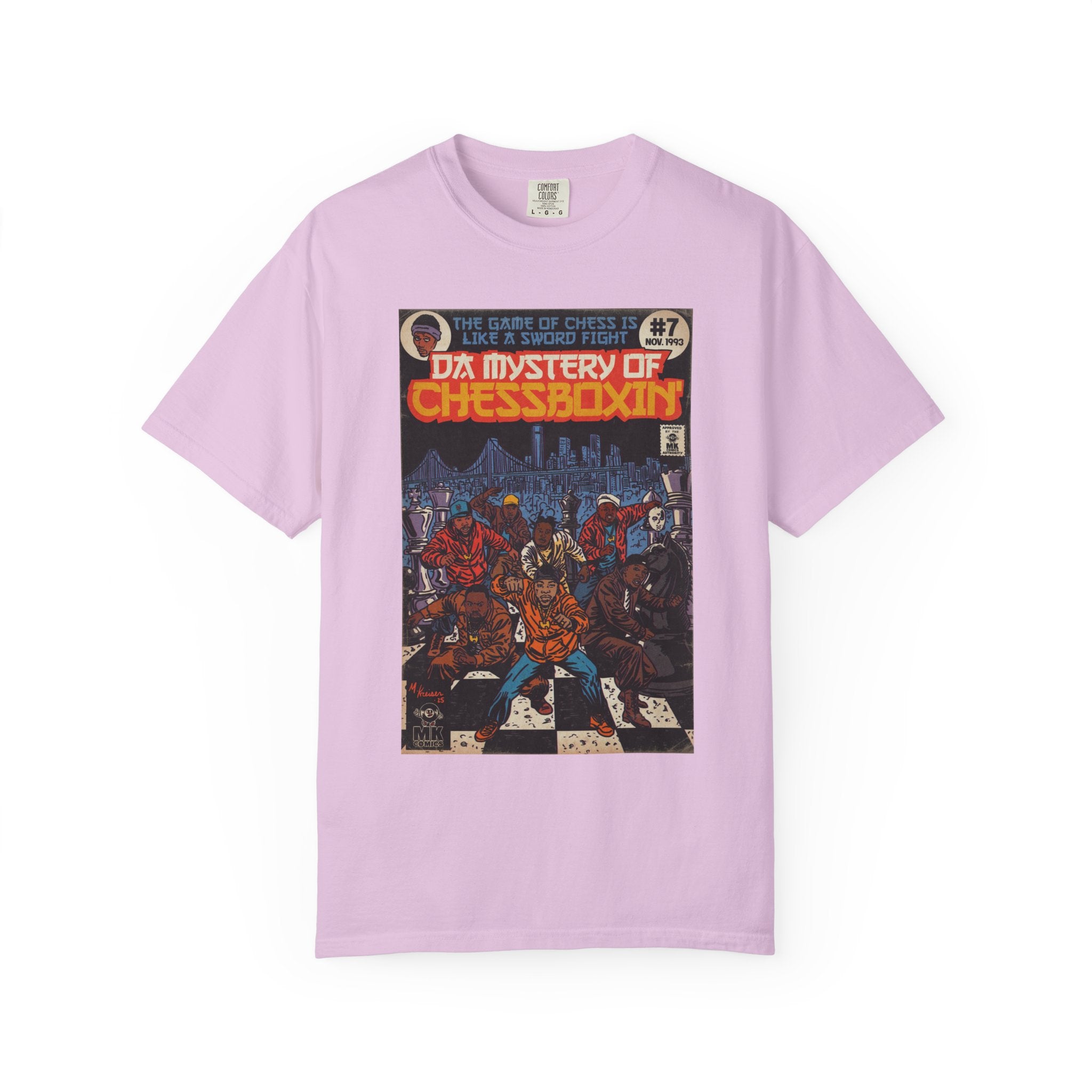 Da Mystery of Chessboxin - Unisex Comfort Colors T-shirt | Hip Hop Graphic Cotton Oversized Streetwear Tee