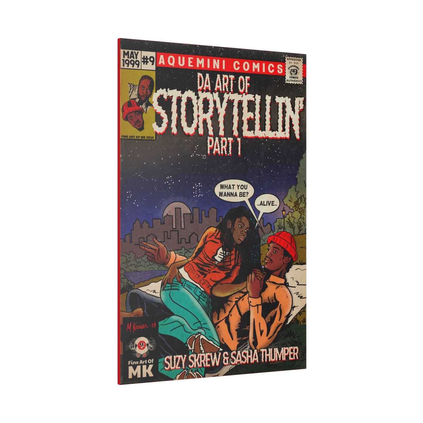 OutKast Da Art of Storytellin’ Part 1 - Matte Canvas, Stretched, 0.75"