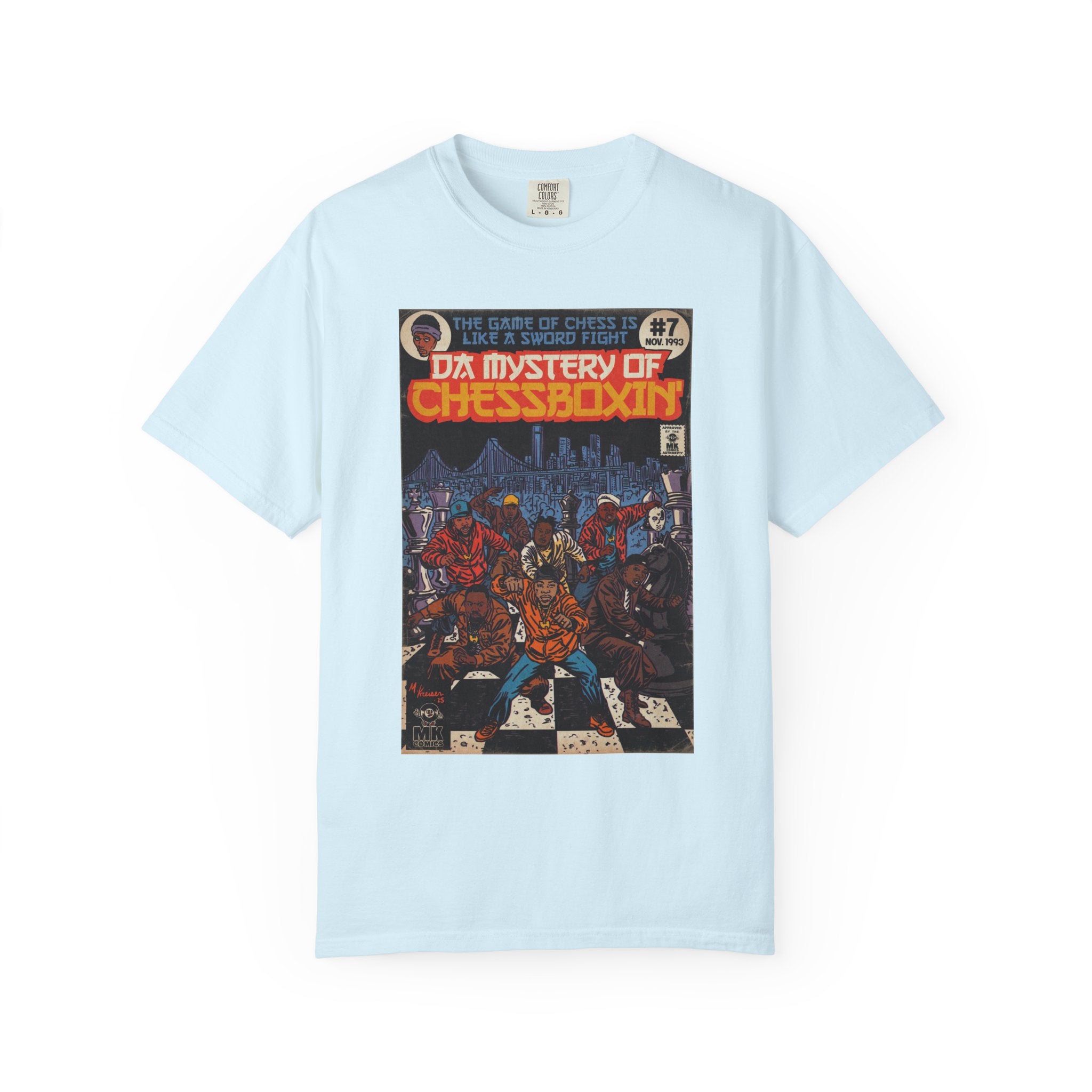 Da Mystery of Chessboxin - Unisex Comfort Colors T-shirt | Hip Hop Graphic Cotton Oversized Streetwear Tee