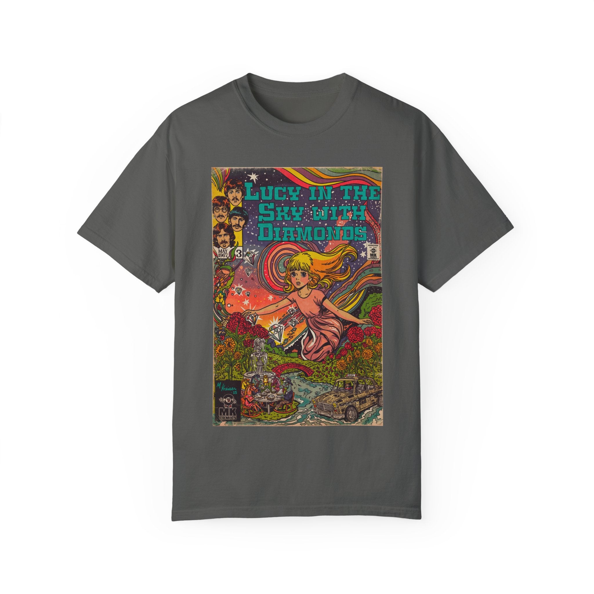 Lucy in the Sky with Diamonds - Unisex Comfort Colors T-shirt