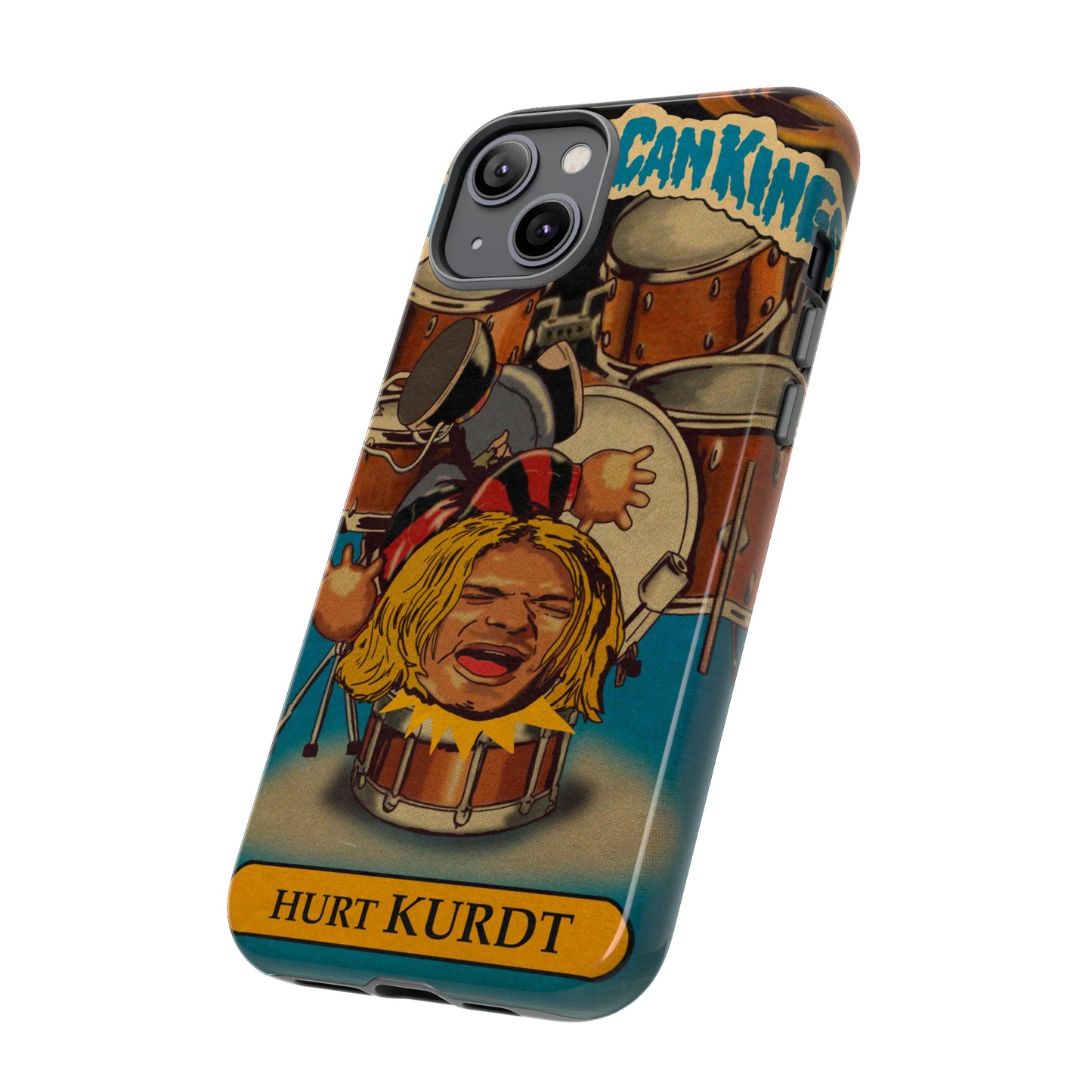 Hurt KURDT - Garbage Can Kings - Nirvana - Tough Phone Cases