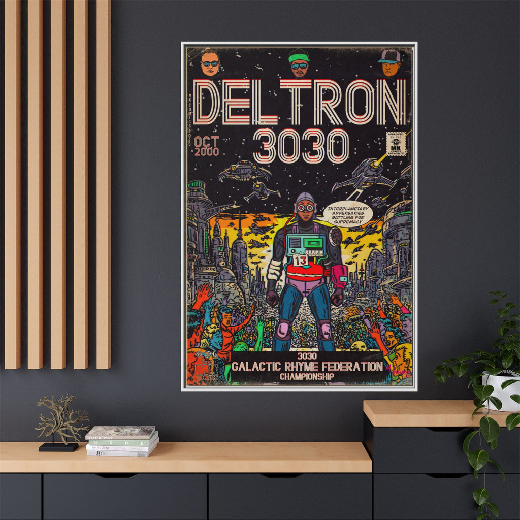 3030 - Matte Canvas, Framed (Multi-color)
