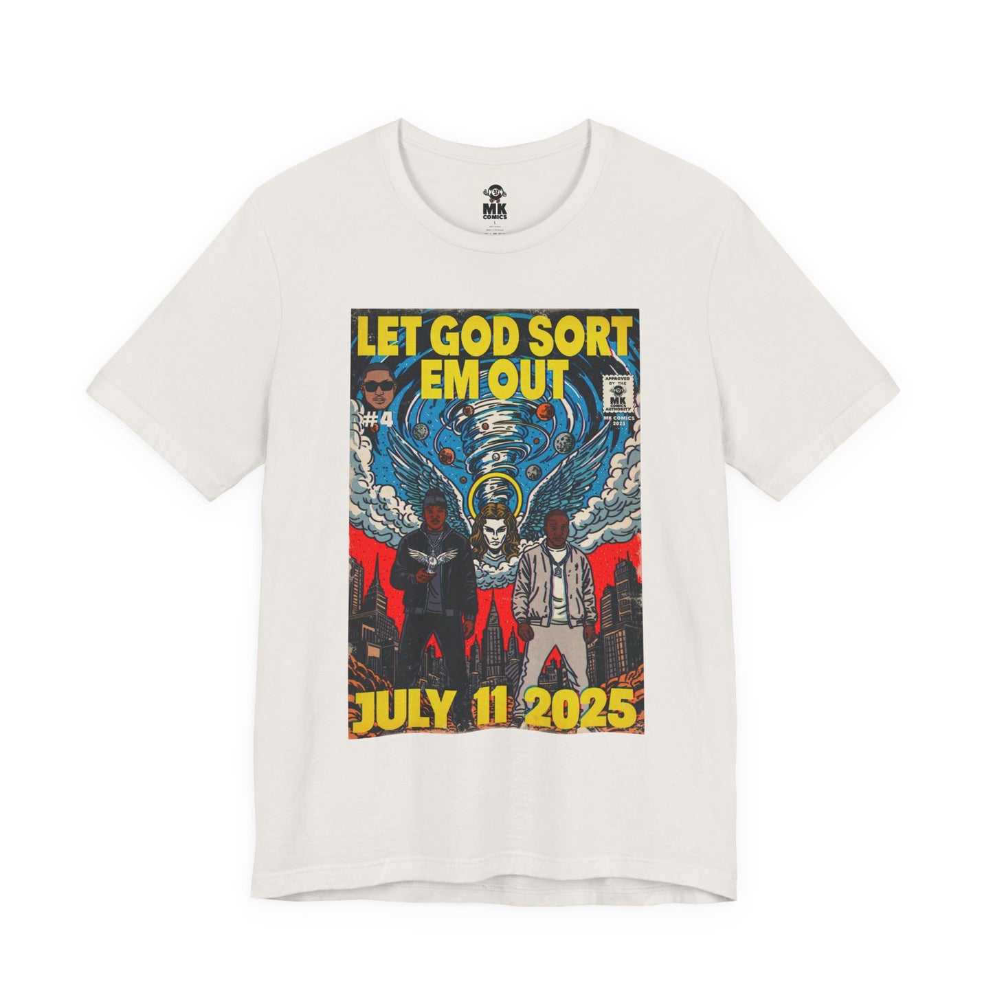 Let God Sort Em Out - Unisex Jersey Short Sleeve Tee