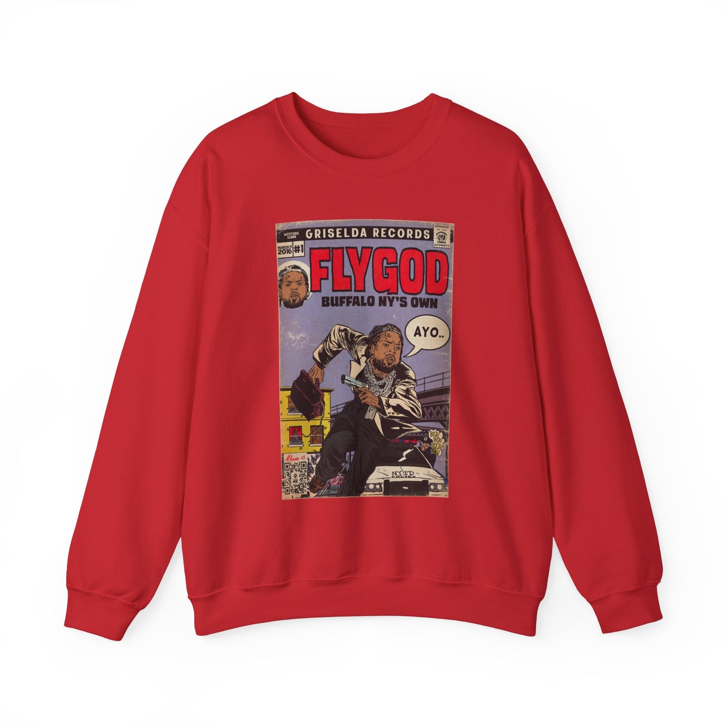 Westside Gunn - Flygod - Unisex Heavy Blend™ Crewneck Sweatshirt