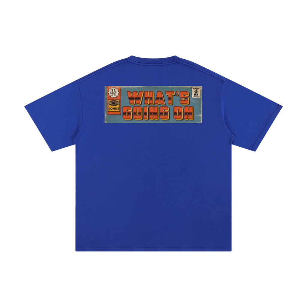 What's Going On - Unisex Pure Cotton T-Shirt