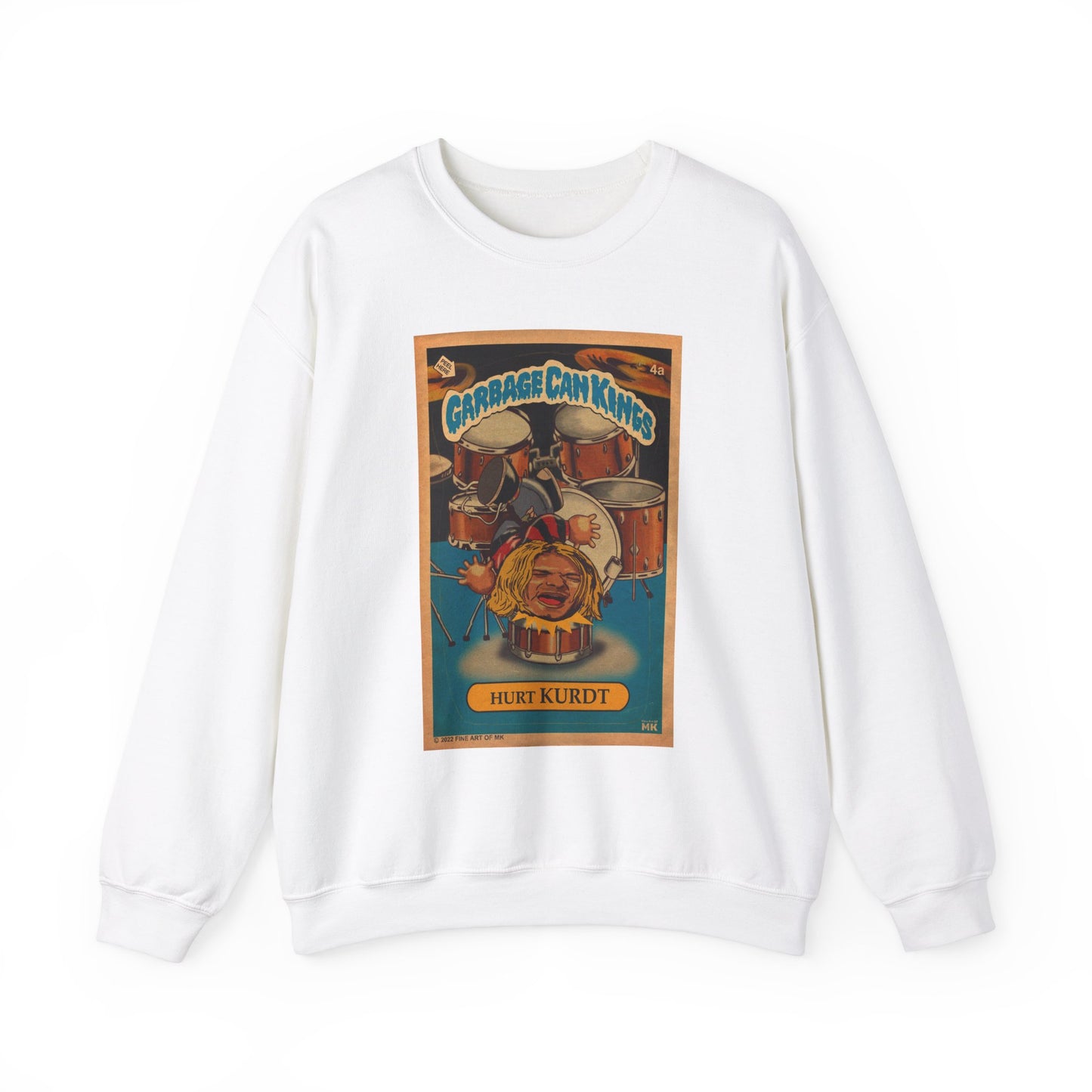 Hurt KURDT - Garbage Can Kings - Nirvana - Unisex Heavy Blend™ Crewneck Sweatshirt