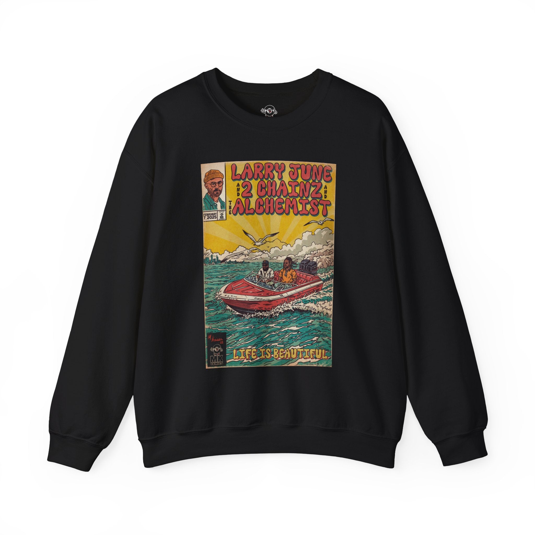 Life is Beautiful - Unisex Heavy Blend™ Crewneck Sweatshirt