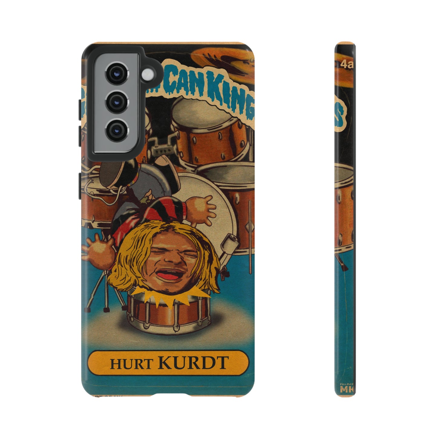 Hurt KURDT - Garbage Can Kings - Nirvana - Tough Phone Cases
