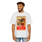 Kung-Fu Kenny - Men's Heavy Oversized Tee