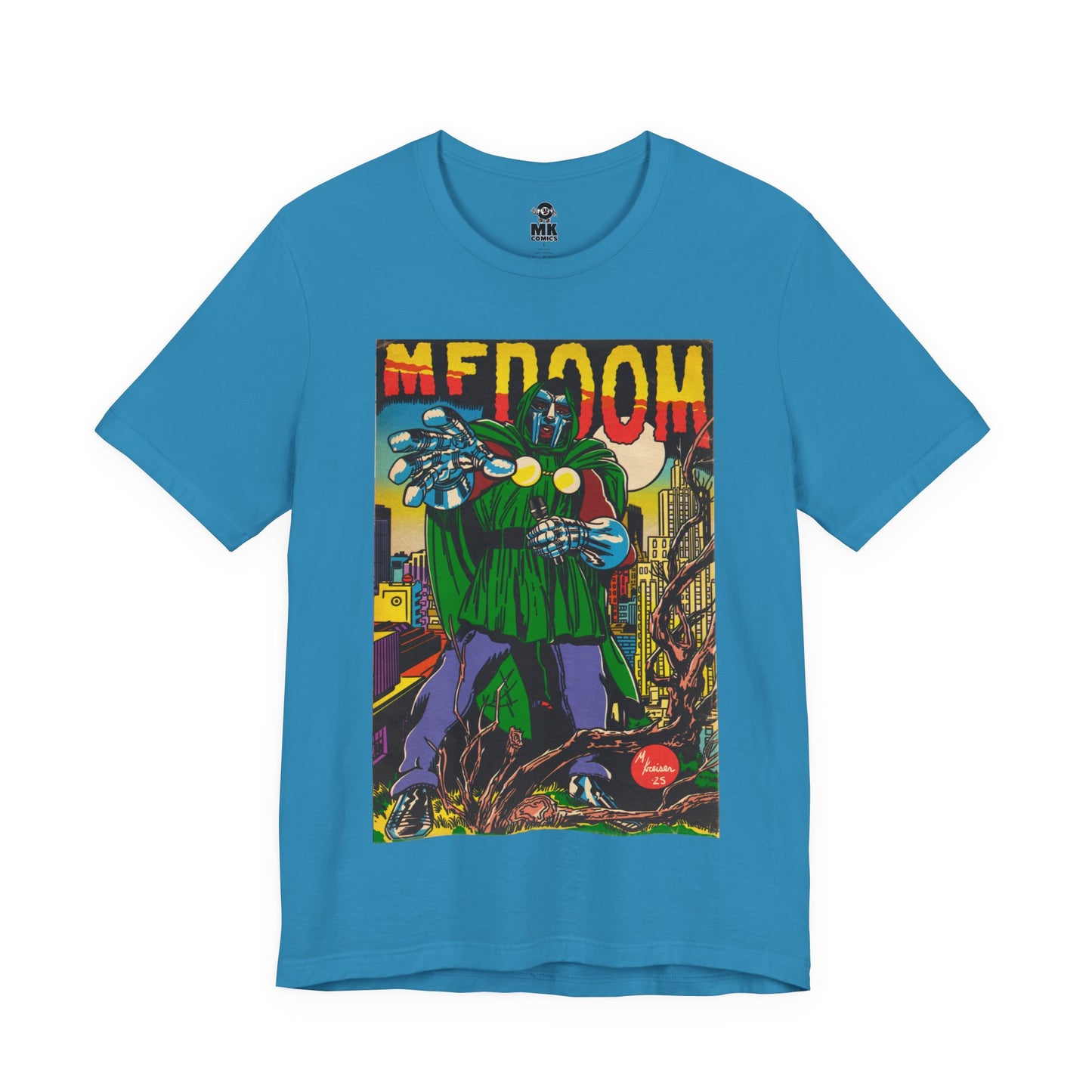 DOOM - Comic Book Art - Unisex Jersey T-Shirt