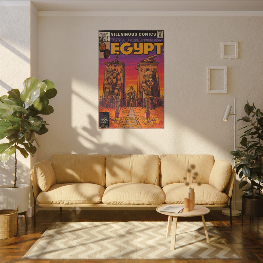 Egypt Remix - Matte Canvas, Stretched, 0.75" (Multi-Size)
