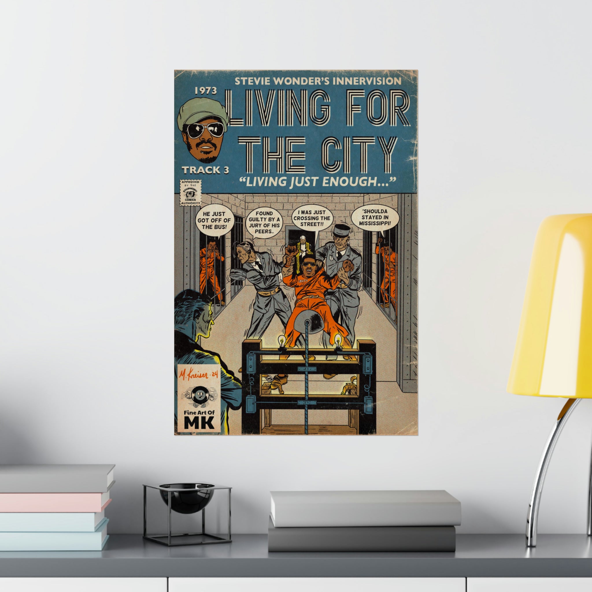 Living For The City - Matte Vertical Posters