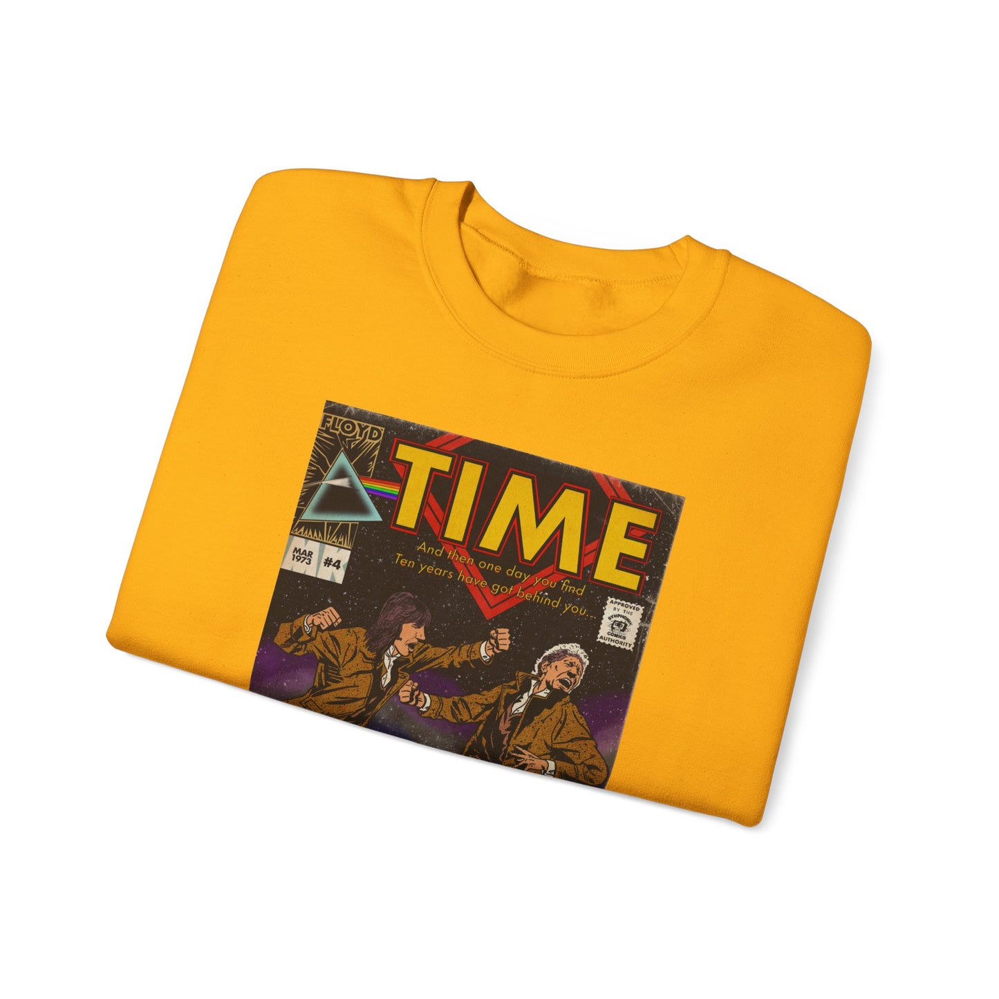 Pink Floyd- Time - Unisex Heavy Blend™ Crewneck Sweatshirt