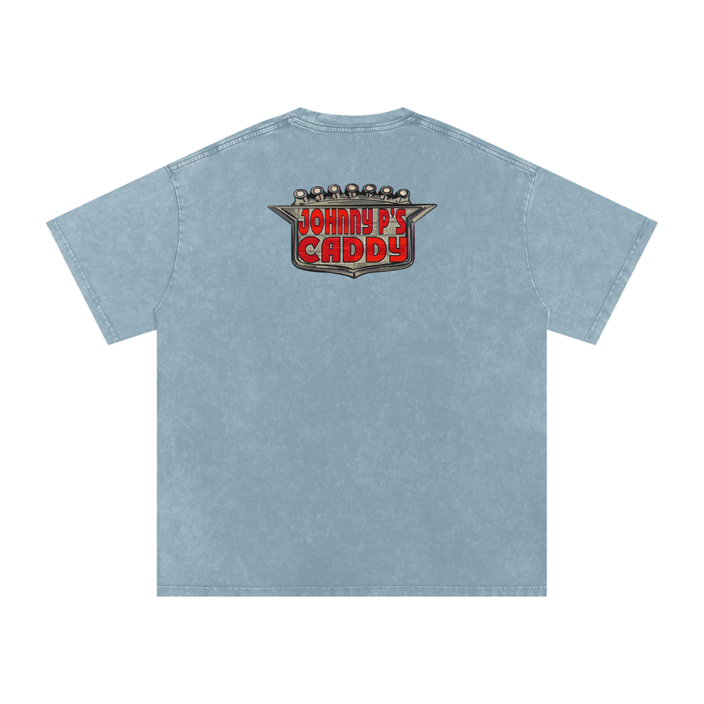 Johnny P's Caddy - Snow Washed Oversized Cotton T-Shirt