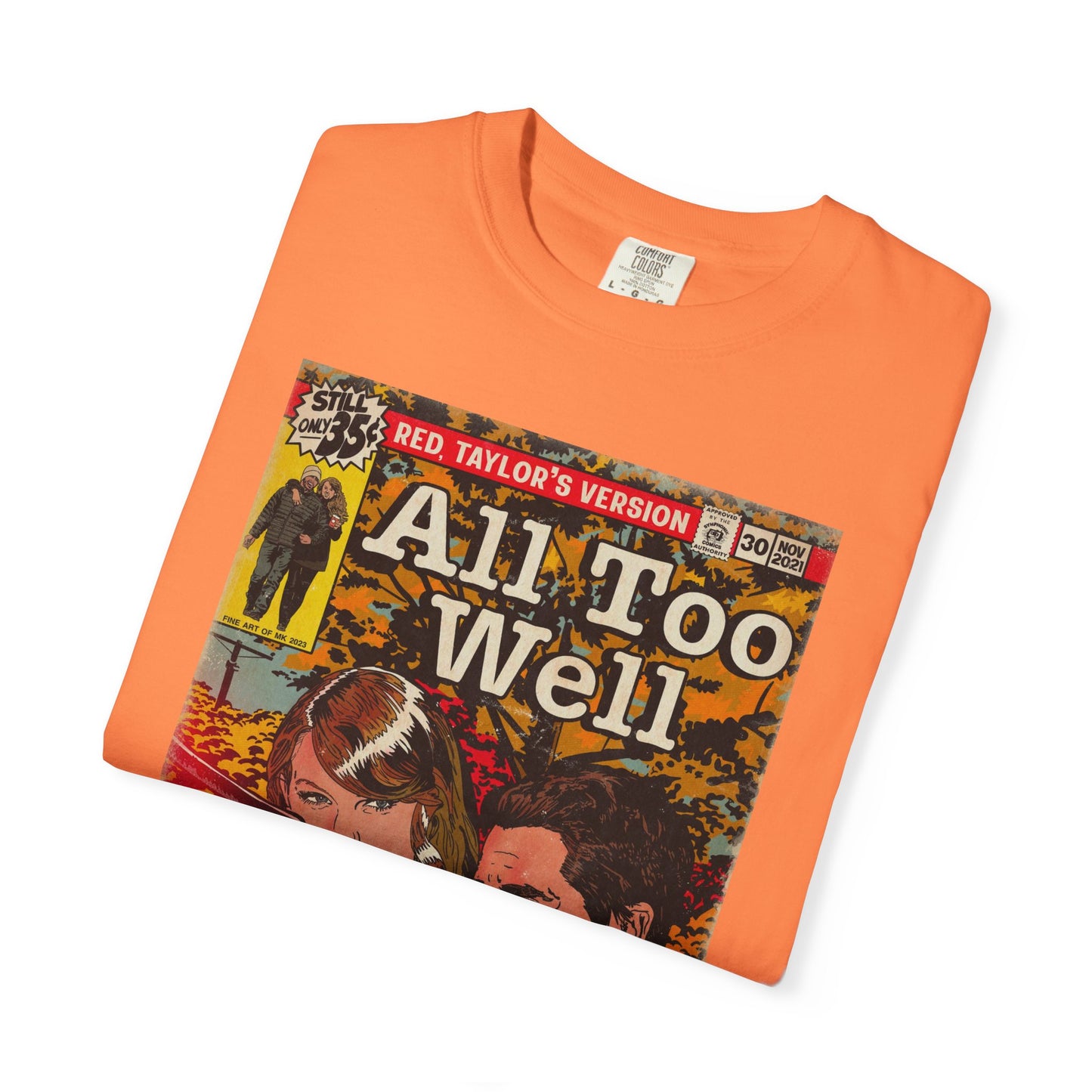 Taylor Swift - All Too Well - Unisex Comfort Colors T-shirt