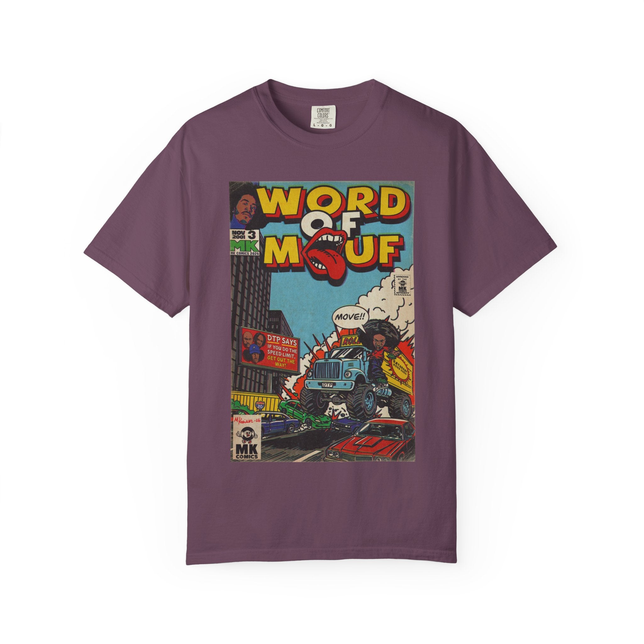 Word of Mouf - Unisex Comfort Colors T-shirt