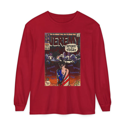 Jeremy - Unisex Comfort Colors Long Sleeve T-Shirt