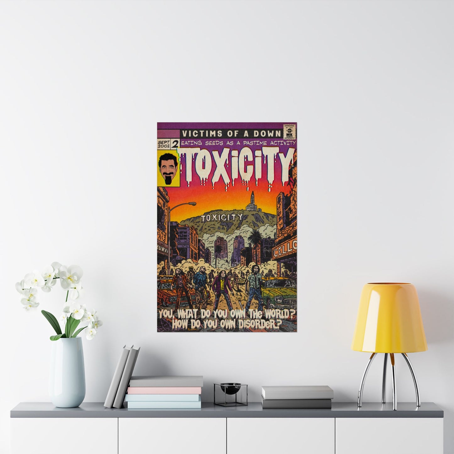 Toxicity - Matte Vertical Posters