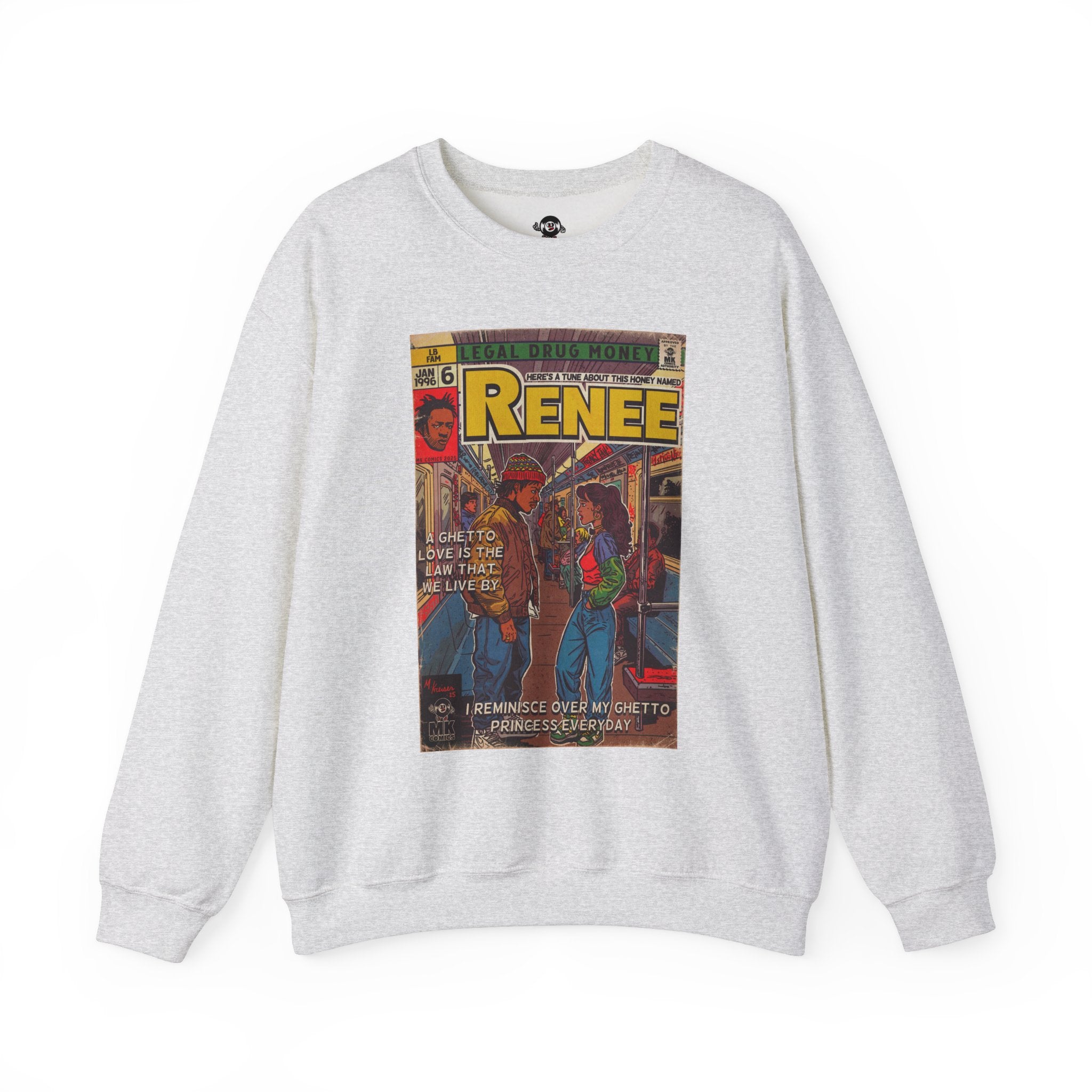 Renee - Unisex Heavy Blend™ Crewneck Sweatshirt