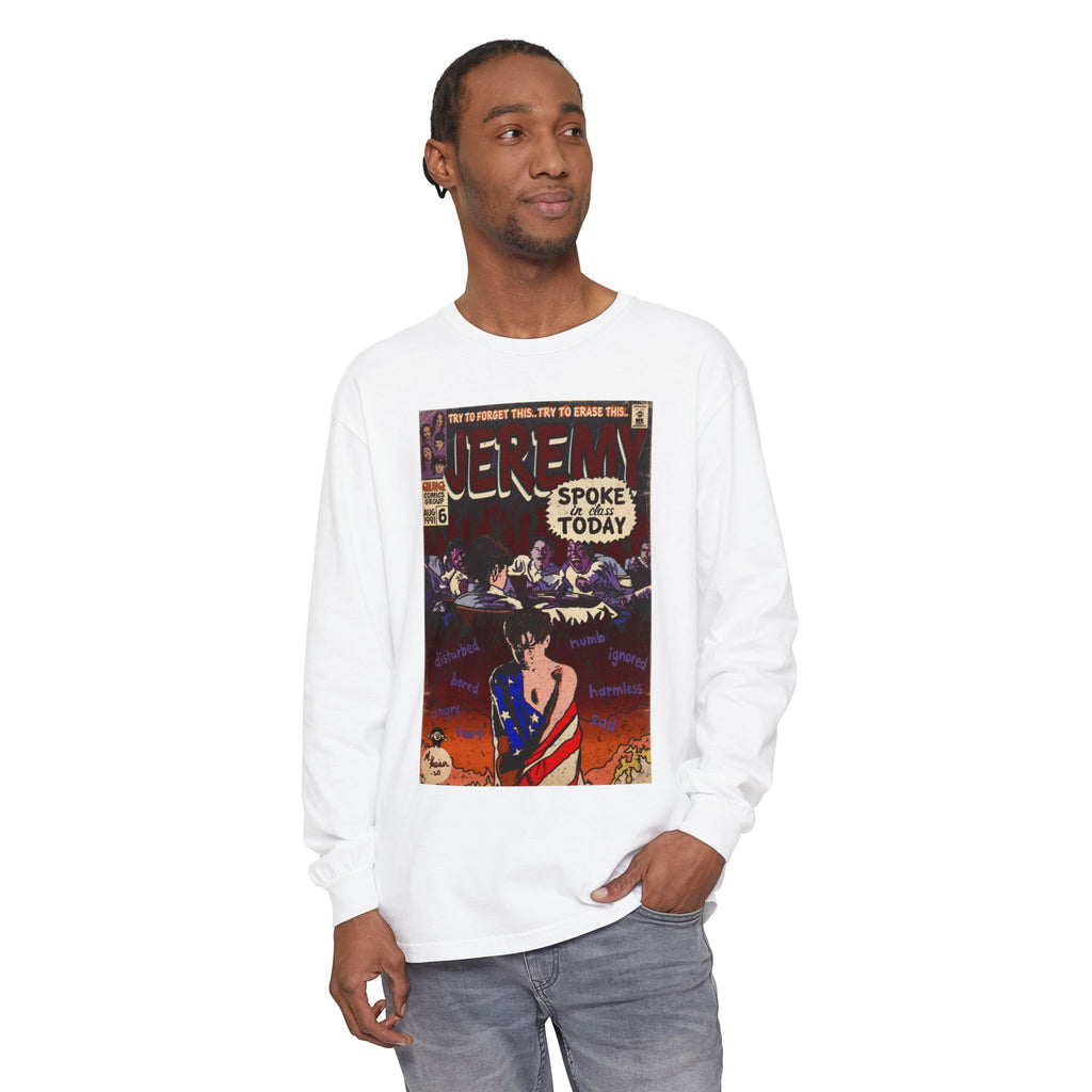 Jeremy - Unisex Comfort Colors Long Sleeve T-Shirt