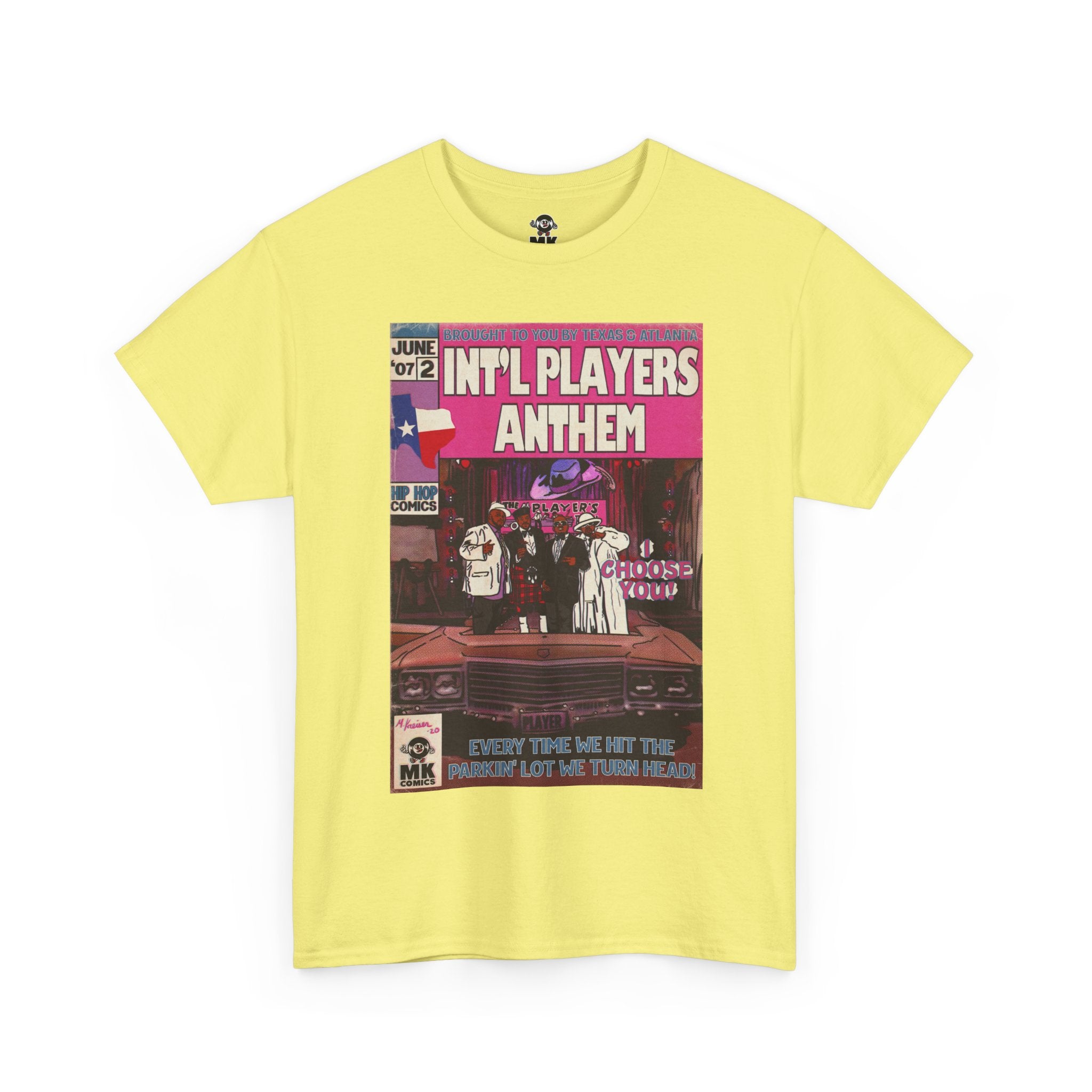Int'l Players Anthem - MK Classic - Unisex Heavy Cotton Tee