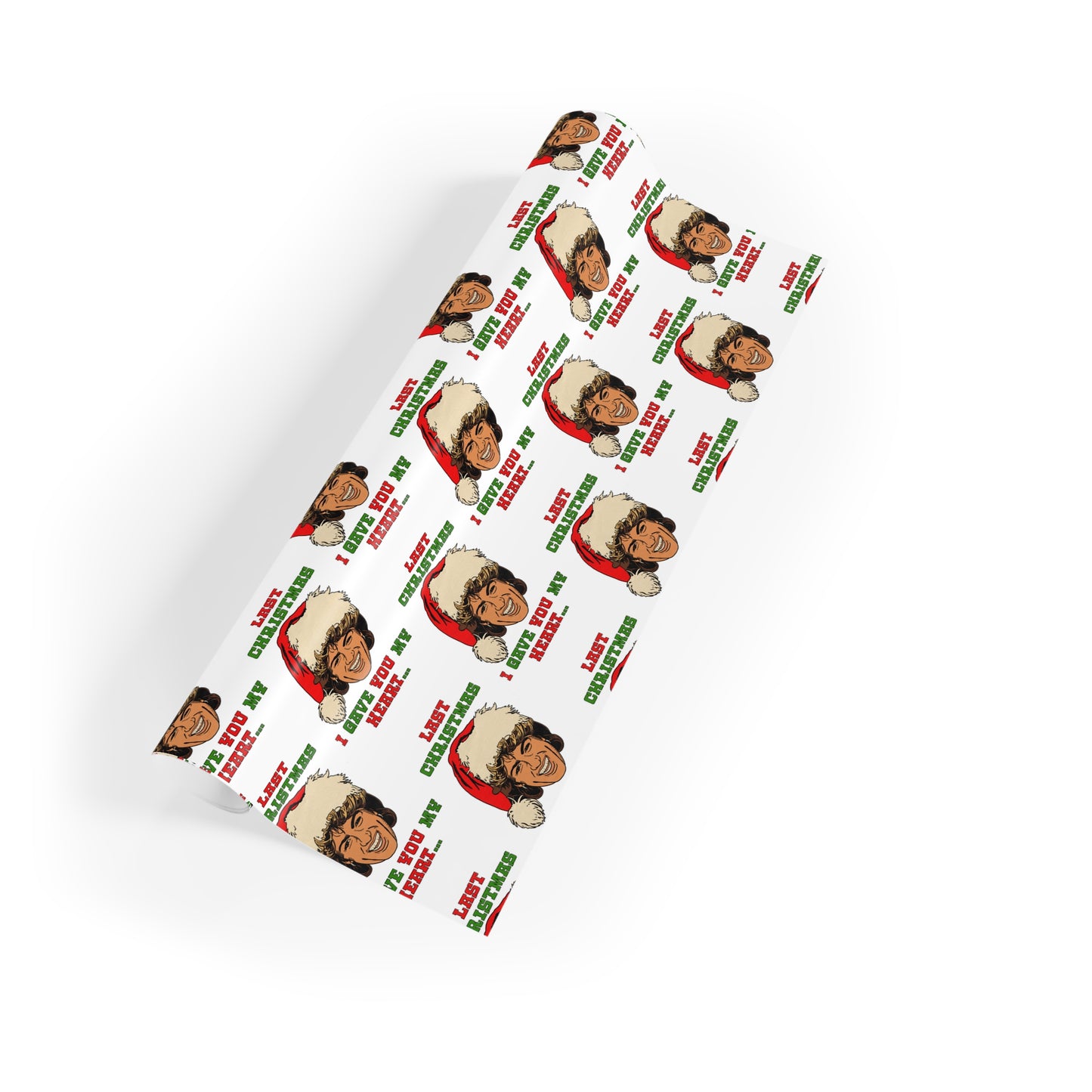 Last Christmas I Gave you my Heart - Gift Wrapping Paper Rolls, 1pc
