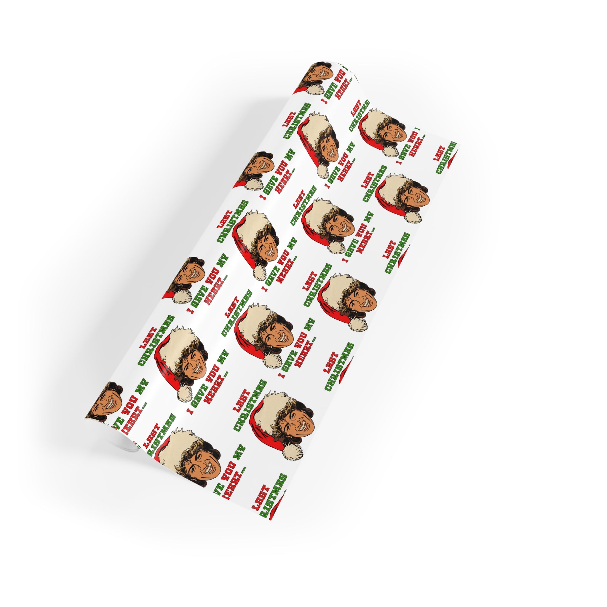 Last Christmas I Gave you my Heart - Gift Wrapping Paper Rolls, 1pc