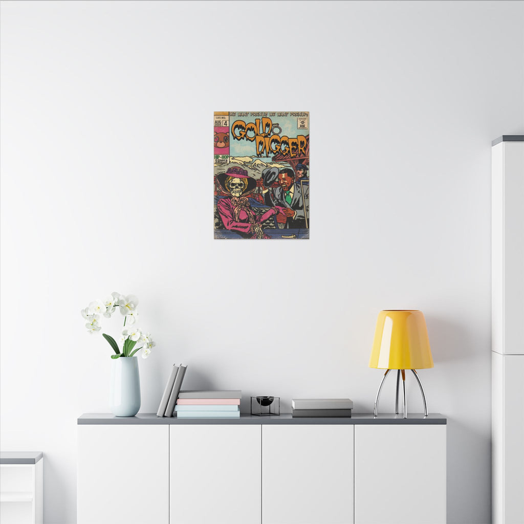 Gold Digger - Matte Canvas, Stretched, 0.75" (Multi-Size)