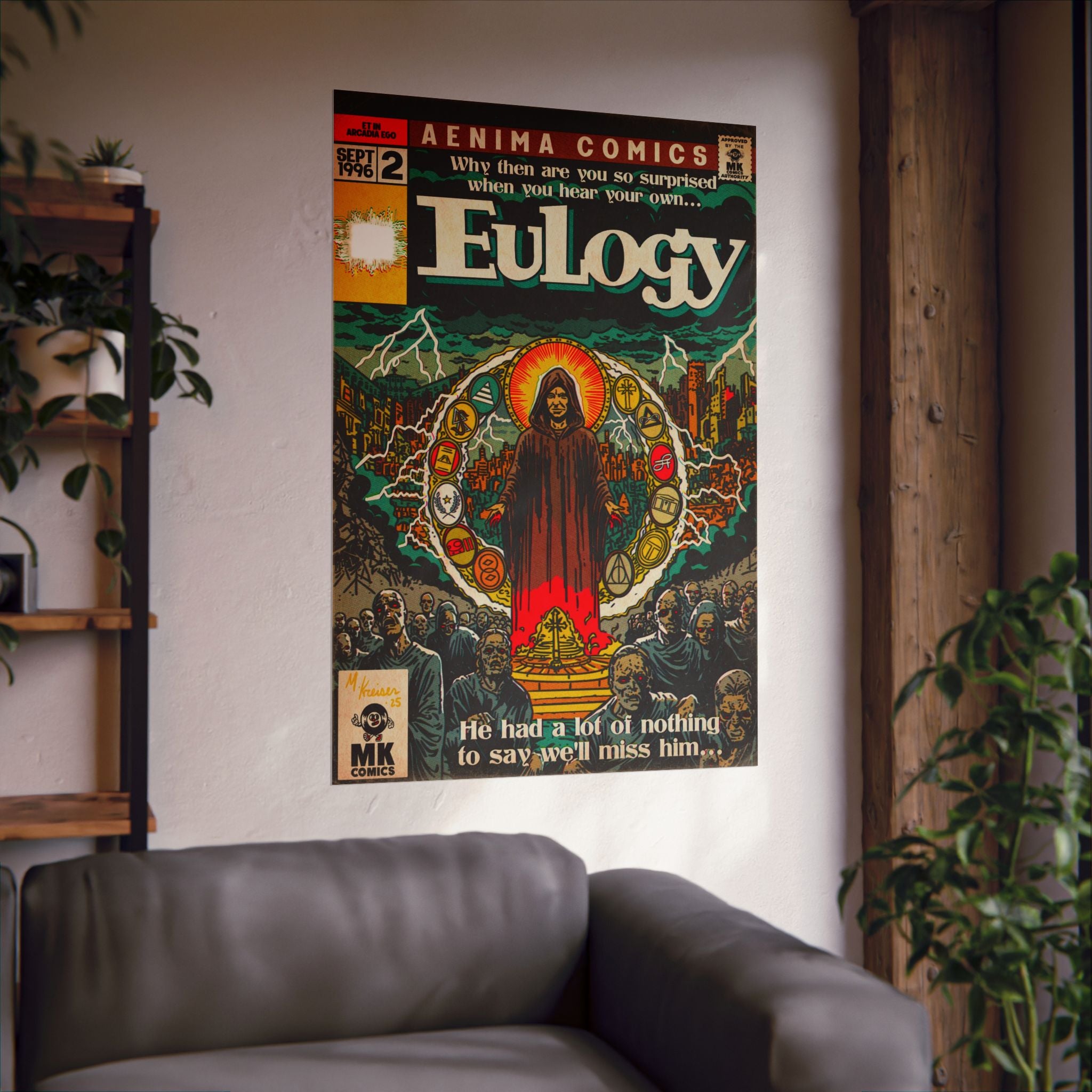 Eulogy - Matte Vertical Posters