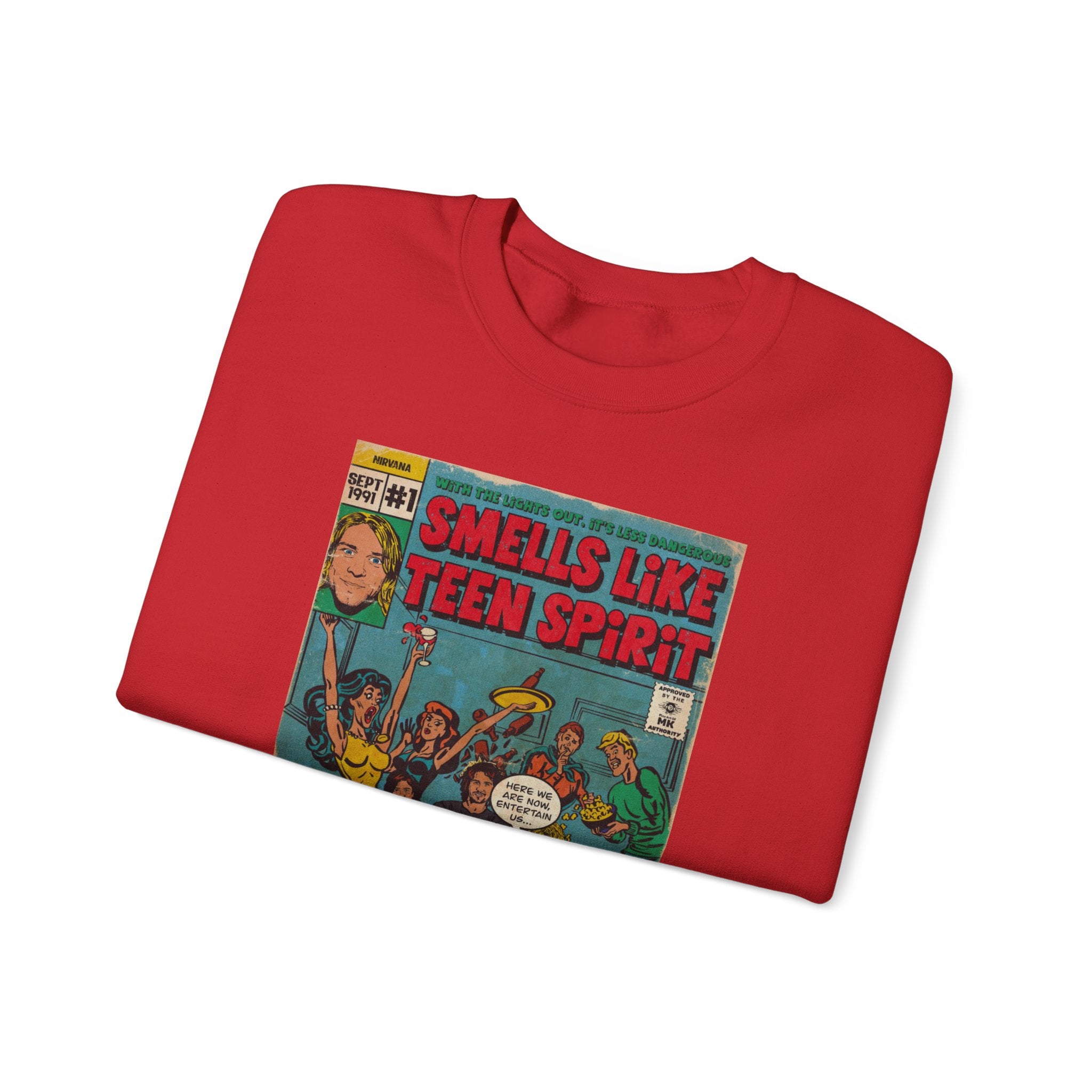 Smells Like Teen Spirit -  Unisex Heavy Blend™ Crewneck Sweatshirt