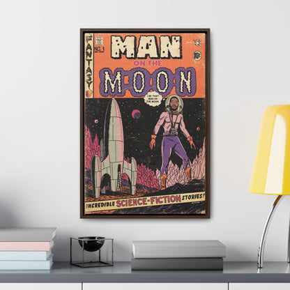 Kid Cudi - Man on the Moon - Gallery Canvas Wraps, Vertical Frame