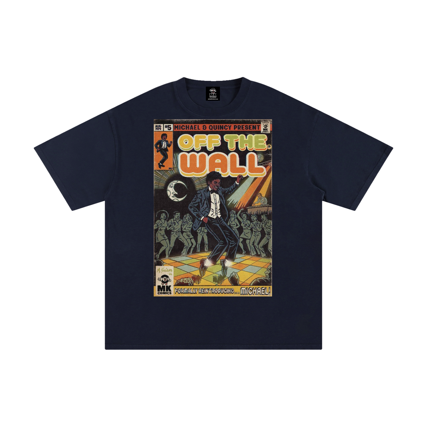 Off the Wall - Unisex Pure Cotton T-Shirt