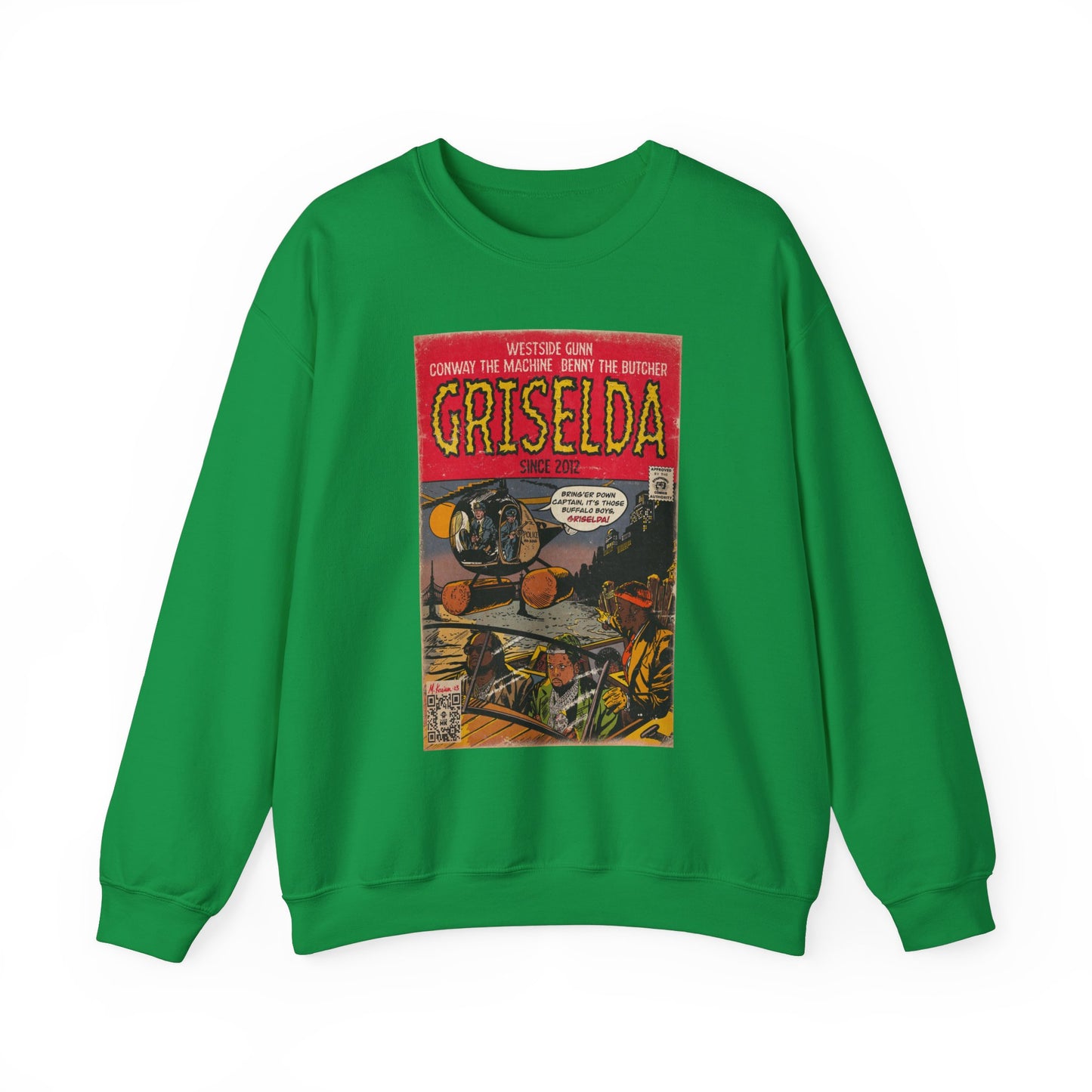 Griselda - Comic Book Art - Unisex Heavy Blend™ Crewneck Sweatshirt