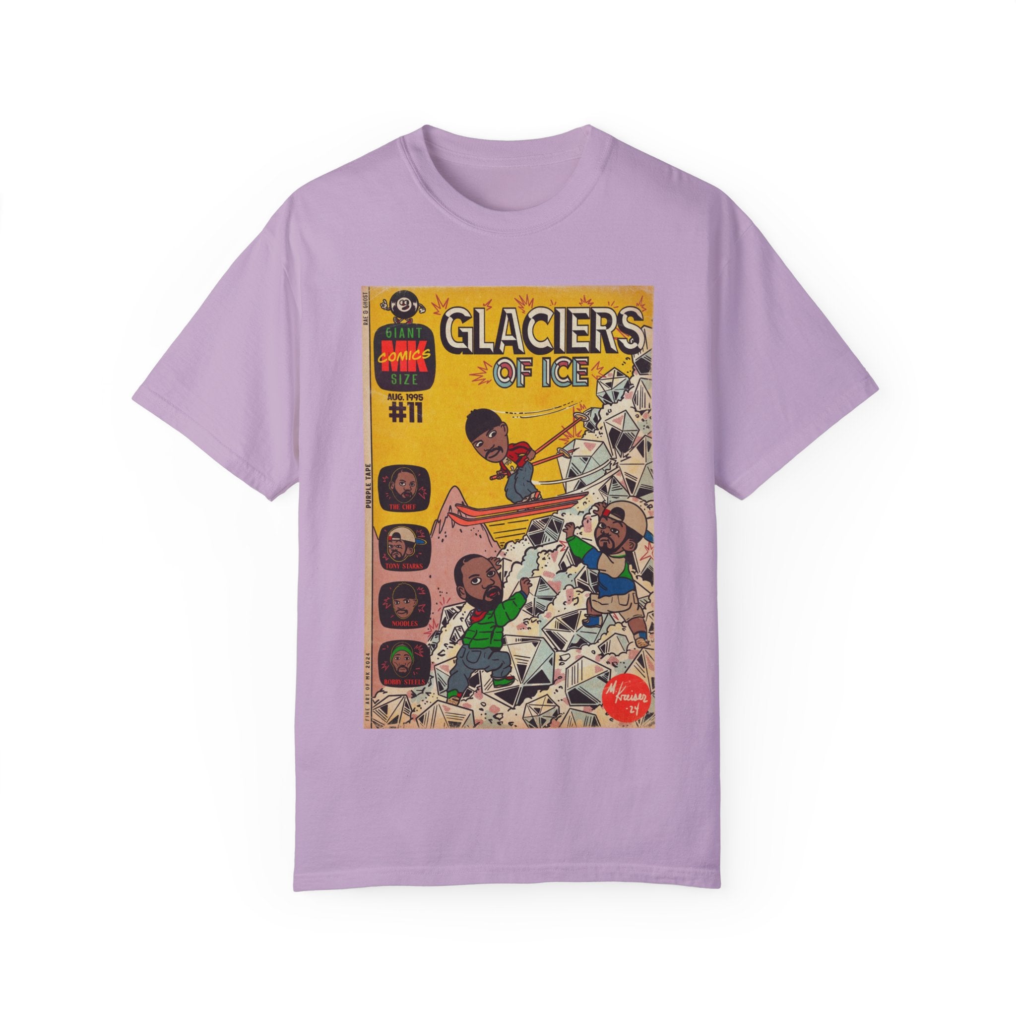 Glaciers of Ice - Unisex Comfort Colors T-shirt