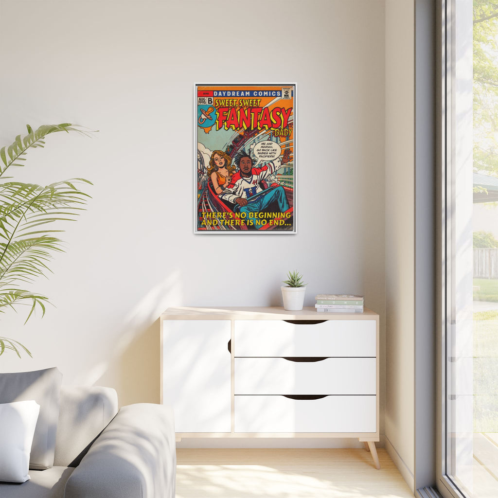Fantasy Remix - Matte Canvas, Framed (Multi-color)