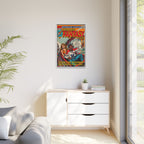 Fantasy Remix - Matte Canvas, Framed (Multi-color)
