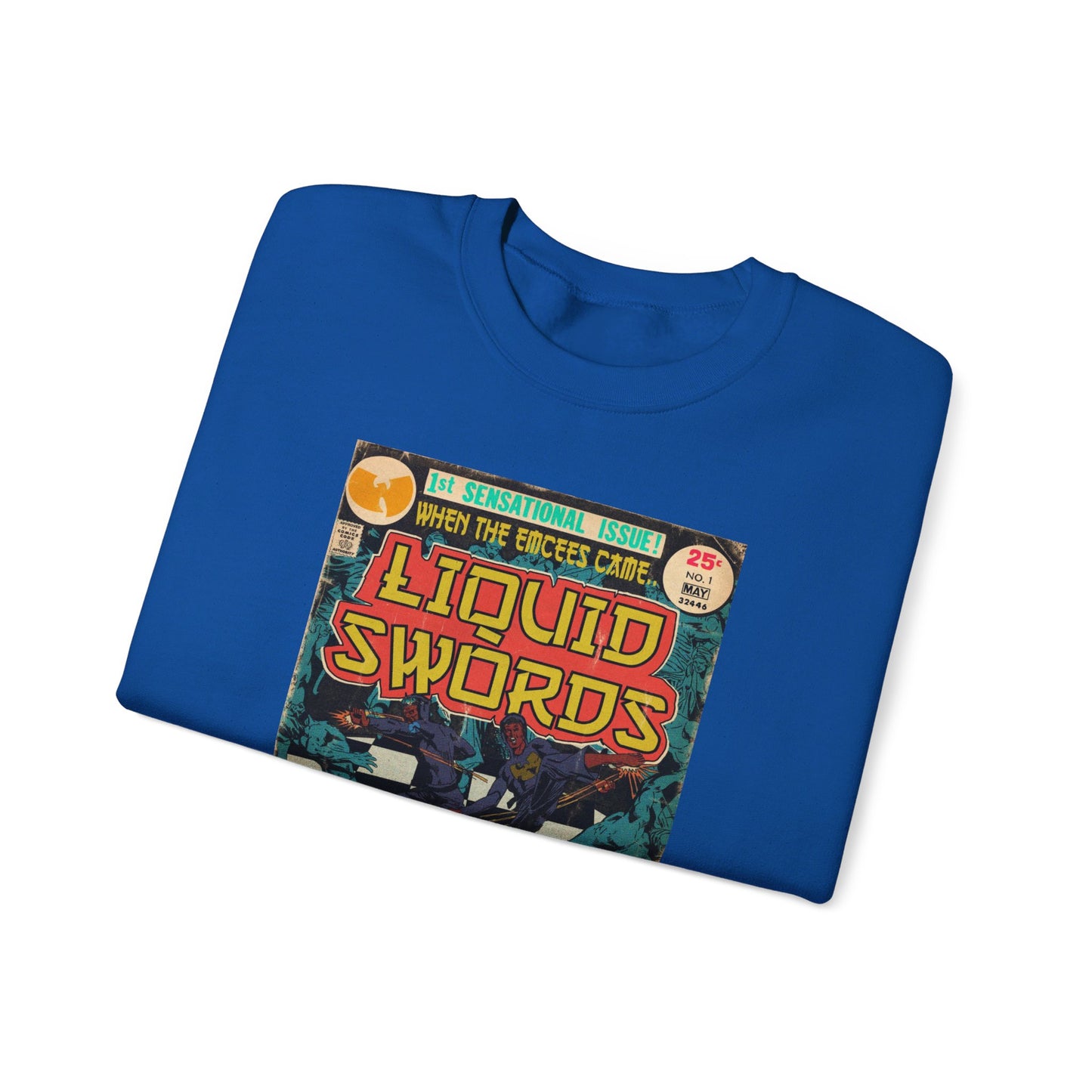 GZA/Genius - Liquid Swords - Unisex Heavy Blend™ Crewneck Sweatshirt