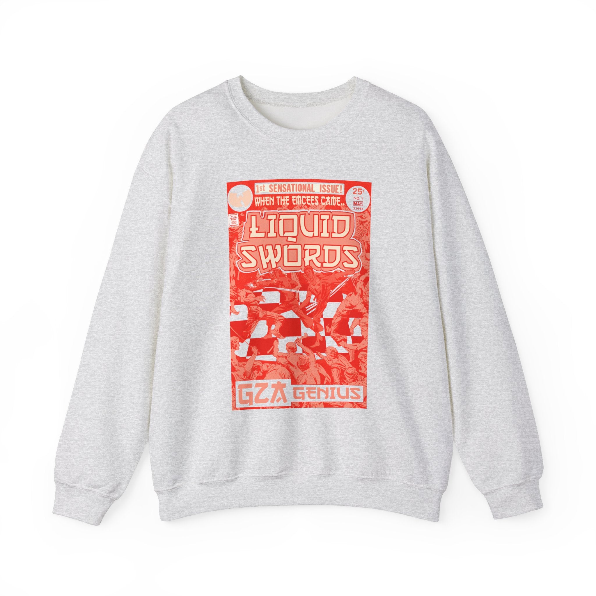 Liquid Swords - RED VARIANT - Unisex Heavy Blend™ Crewneck Sweatshirt