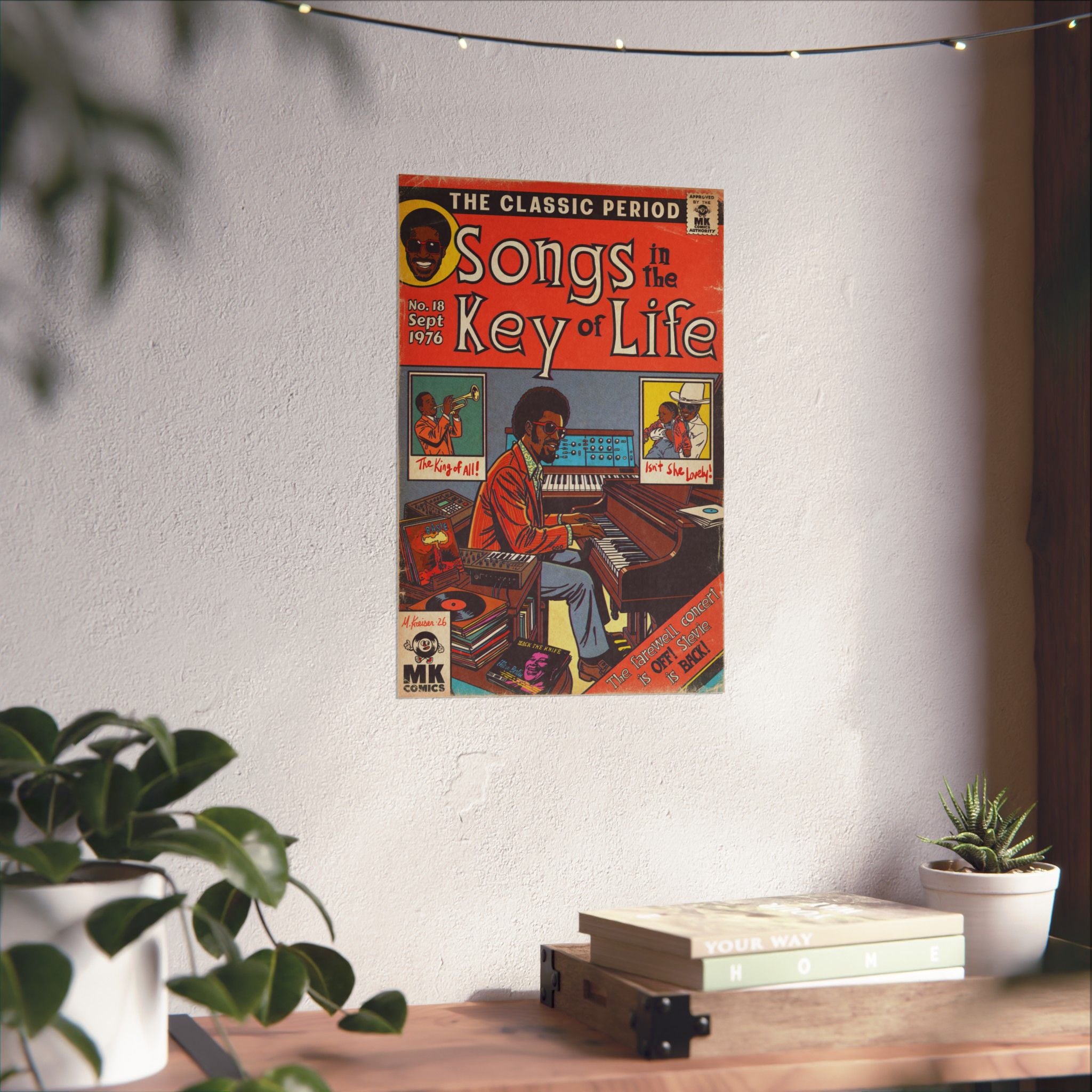 Songs in the Key of Life - Matte Vertical Posters