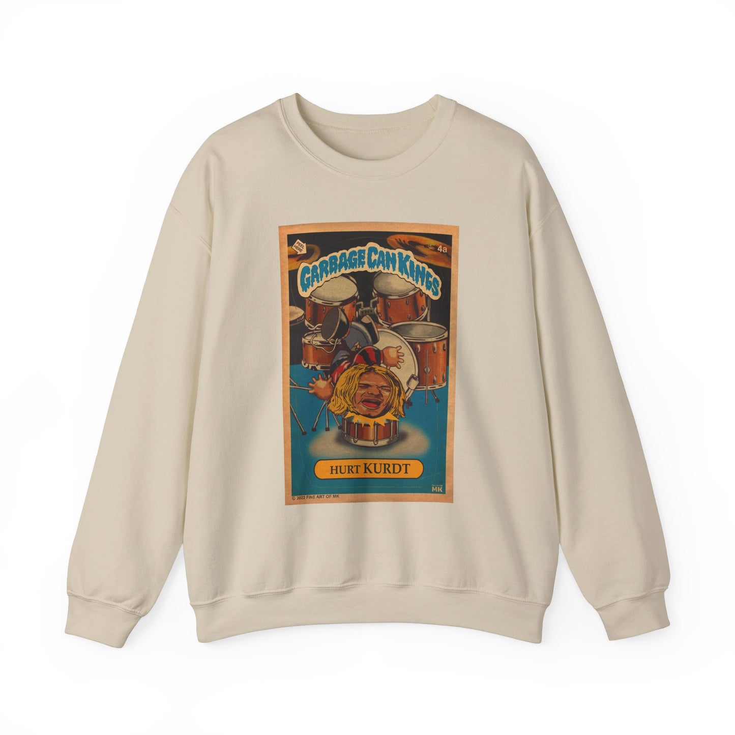 Hurt KURDT - Garbage Can Kings - Nirvana - Unisex Heavy Blend™ Crewneck Sweatshirt