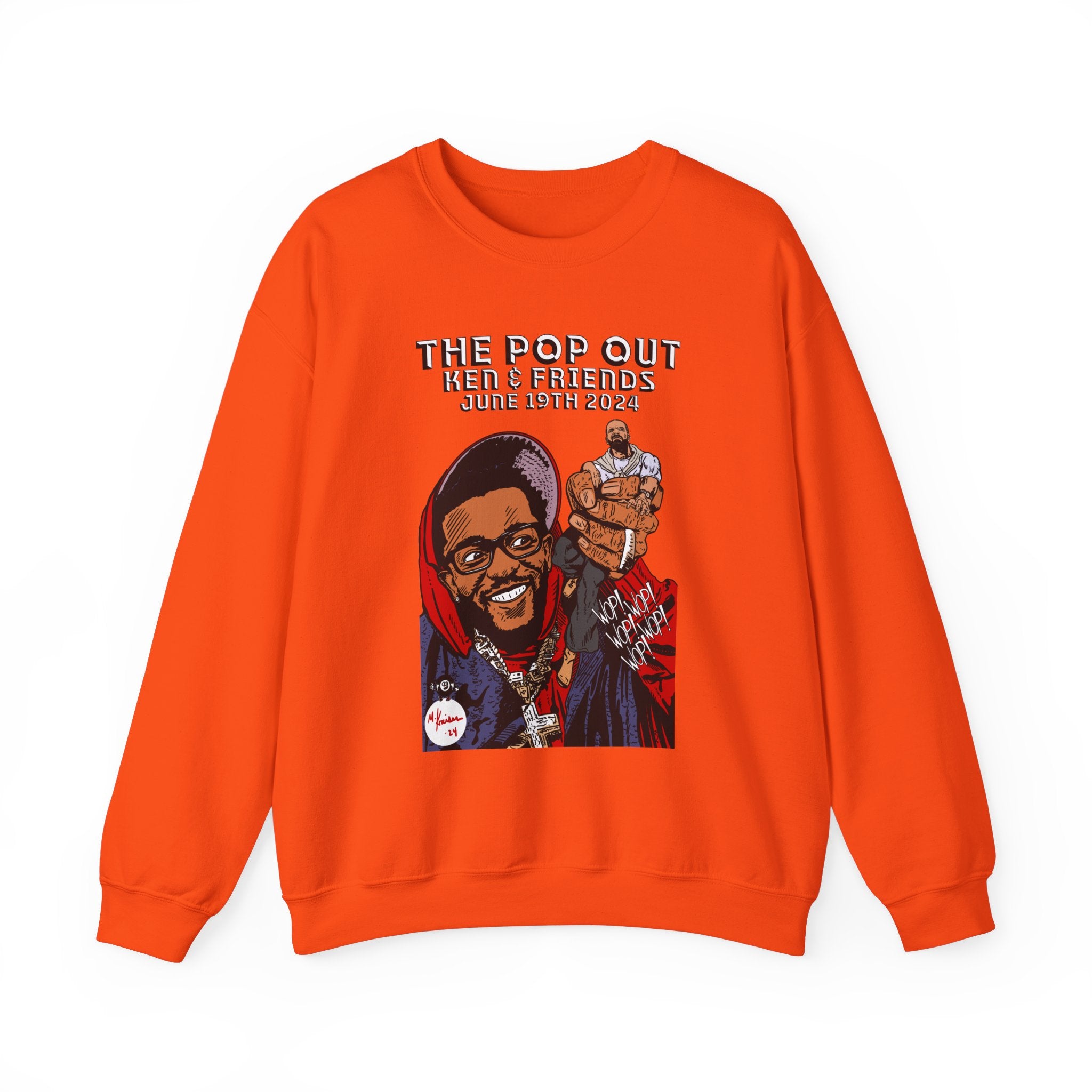 The Pop Out - Unisex Heavy Blend™ Crewneck Sweatshirt
