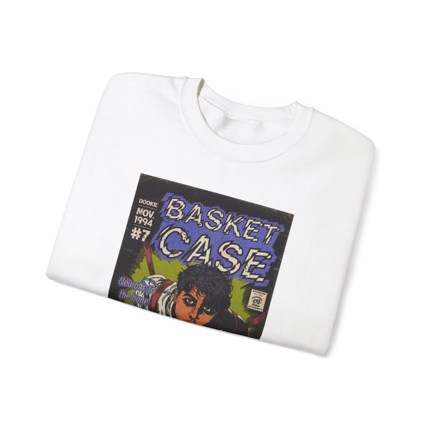 Green Day - Basket Case - Unisex Heavy Blend™ Crewneck Sweatshirt