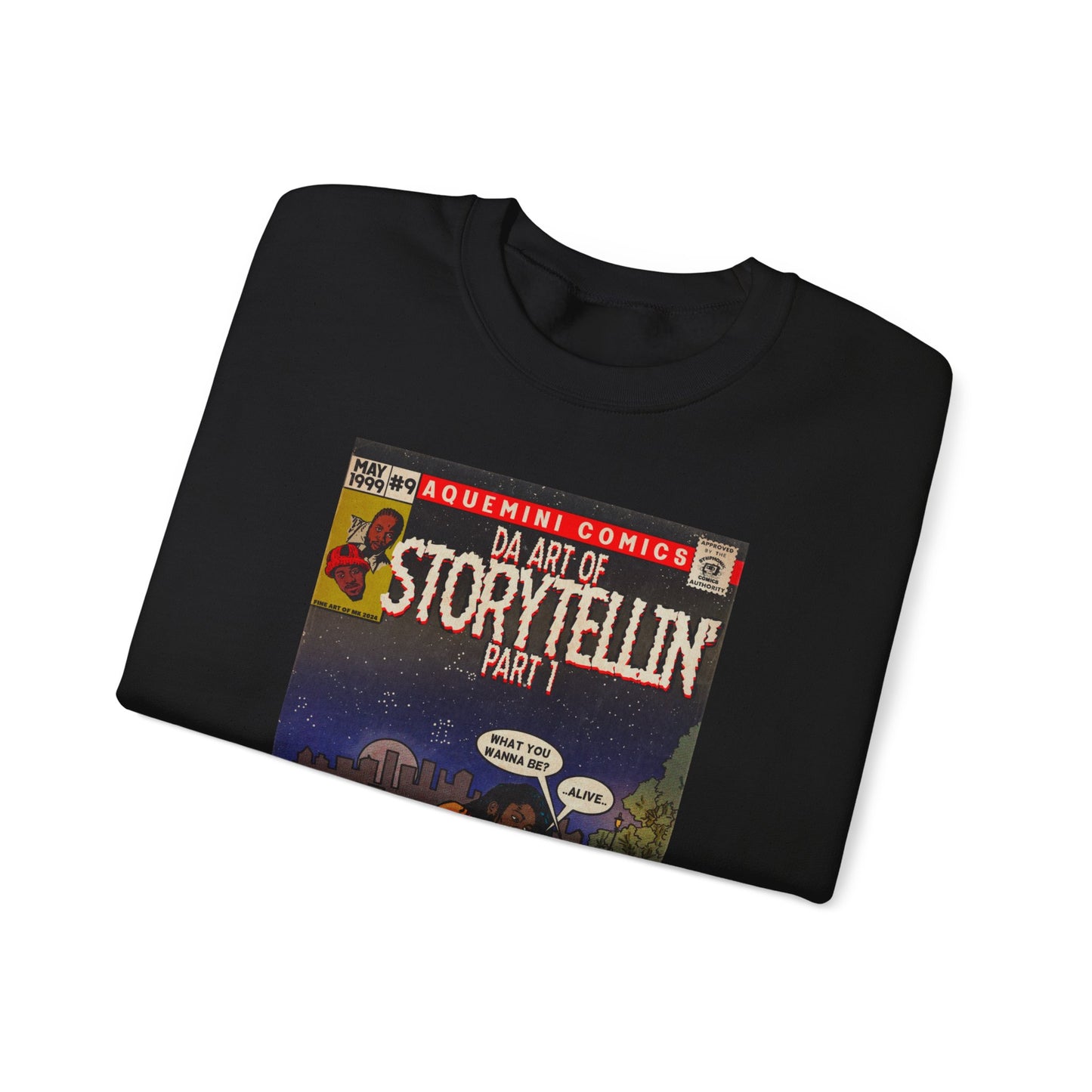 Da Art of Storytellin’ Part 1 - Unisex Heavy Blend™ Crewneck Sweatshirt